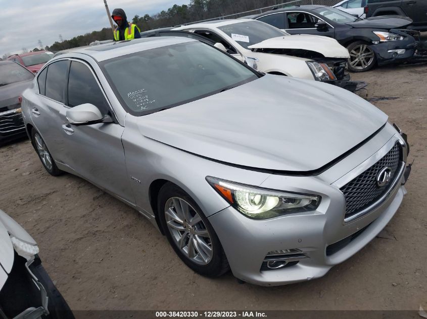 2014 INFINITI Q50 HYBRID PREMIUM - JN1AV7AP8EM691338