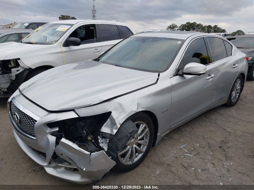2014 INFINITI Q50 HYBRID PREMIUM - JN1AV7AP8EM691338