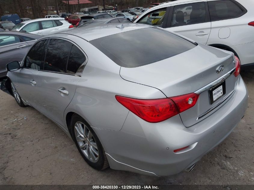 2014 INFINITI Q50 HYBRID PREMIUM - JN1AV7AP8EM691338