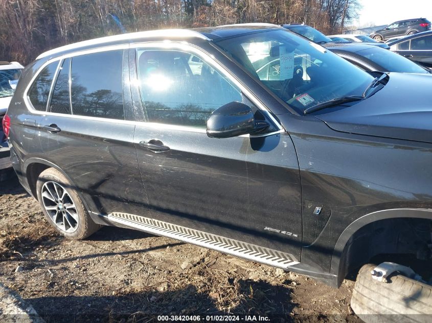 2017 BMW X5 EDRIVE XDRIVE40E IPERFORMANCE 5UXKT0C33H0V95880