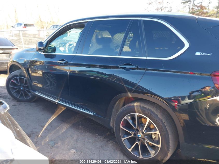2017 BMW X5 EDRIVE XDRIVE40E IPERFORMANCE 5UXKT0C33H0V95880