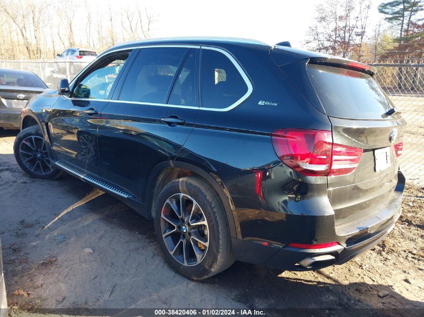 2017 BMW X5 EDRIVE XDRIVE40E IPERFORMANCE 5UXKT0C33H0V95880