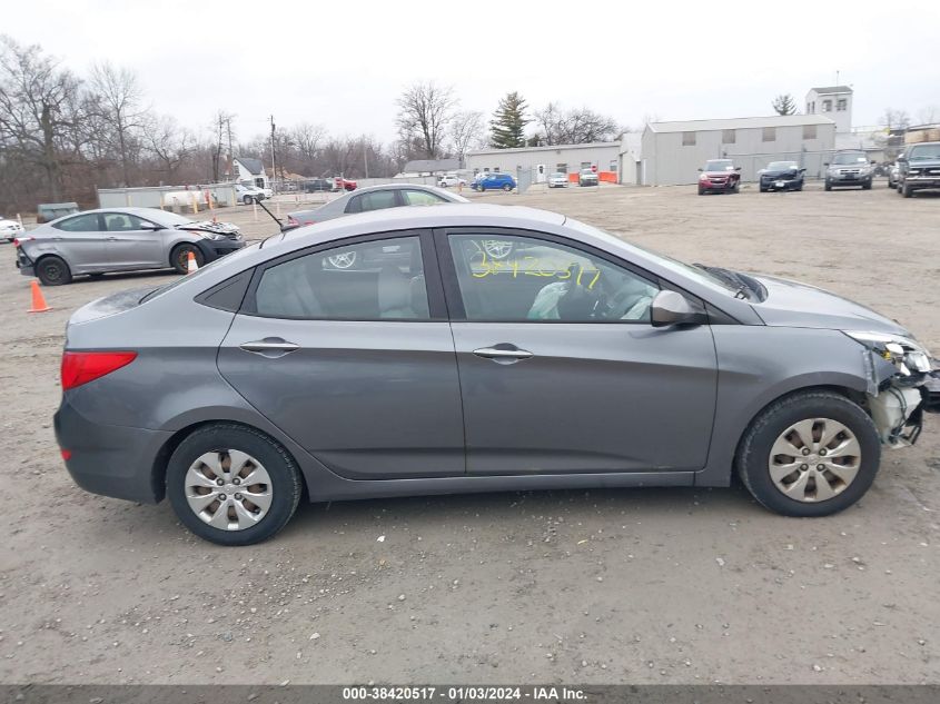 2015 HYUNDAI ACCENT GLS - KMHCT4AE6FU913820