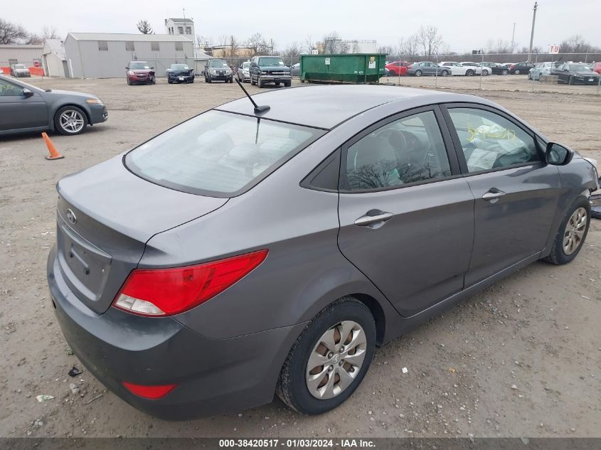 2015 HYUNDAI ACCENT GLS - KMHCT4AE6FU913820