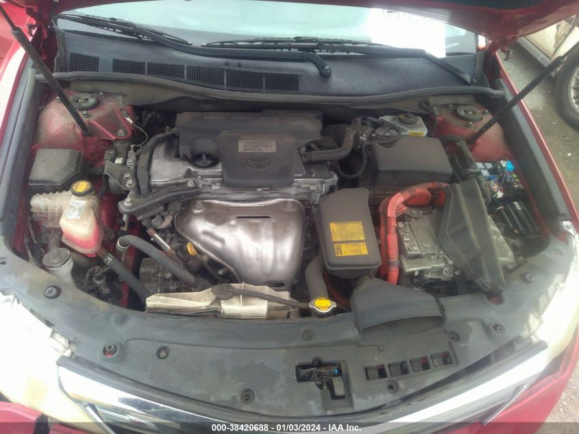 2013 TOYOTA CAMRY HYBRID XLE - 4T1BD1FK1DU064229