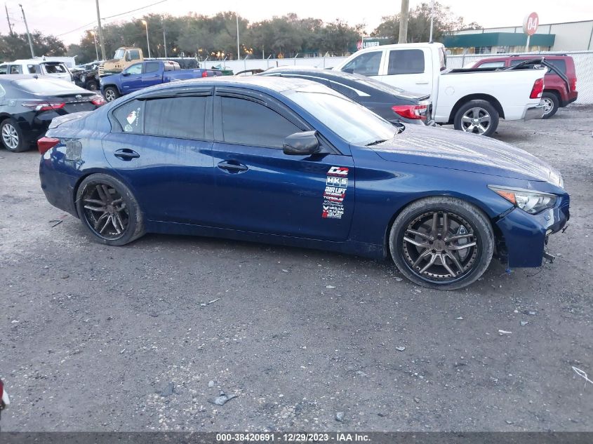 2016 INFINITI Q50 RED SPORT 400 - JN1FV7AP4GM420401