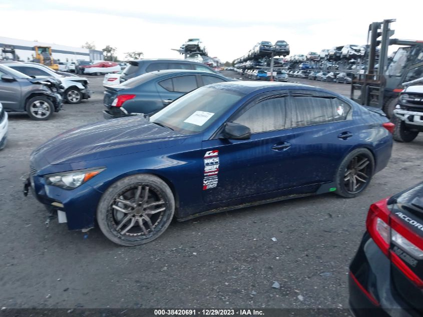 2016 INFINITI Q50 RED SPORT 400 - JN1FV7AP4GM420401