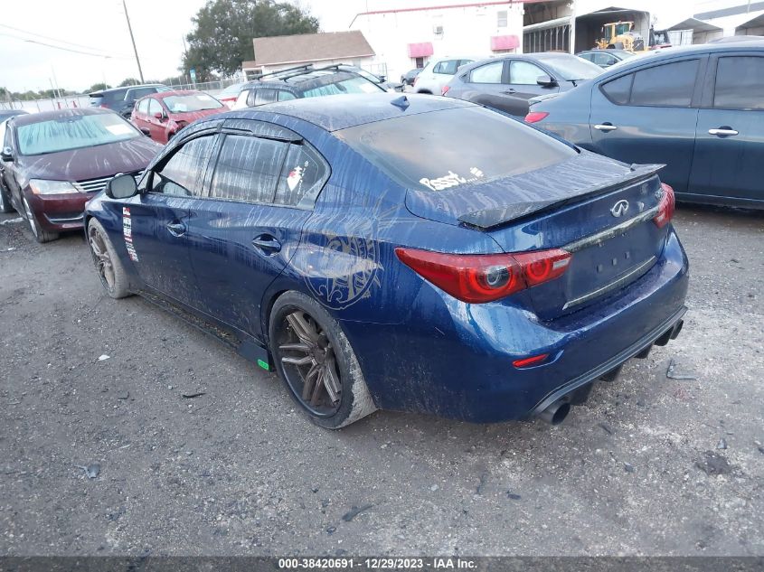 2016 INFINITI Q50 RED SPORT 400 - JN1FV7AP4GM420401