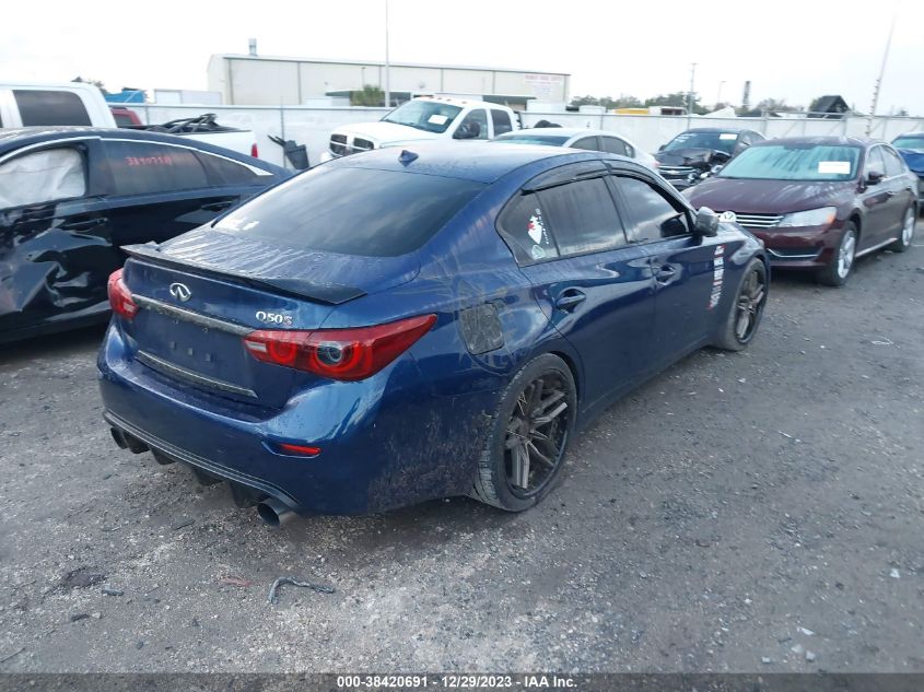 2016 INFINITI Q50 RED SPORT 400 - JN1FV7AP4GM420401