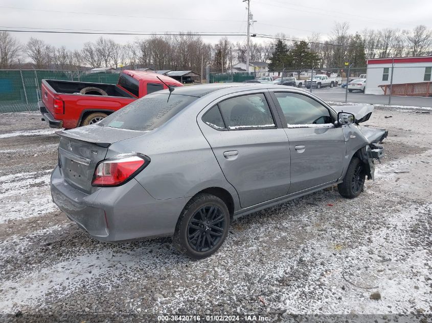 2023 MITSUBISHI MIRAGE G4 BLACK EDITION/ES/LE - ML32FUFJ3PHF03229