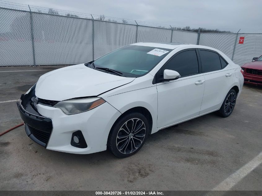 2016 TOYOTA COROLLA S PREMIUM - 2T1BURHE2GC721079