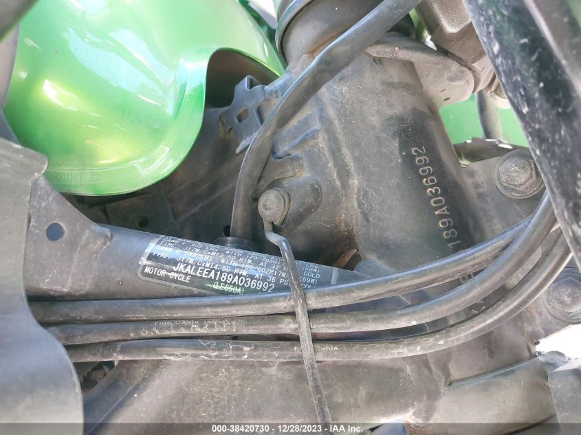 2009 KAWASAKI LE650 A JKALEEA189A036992