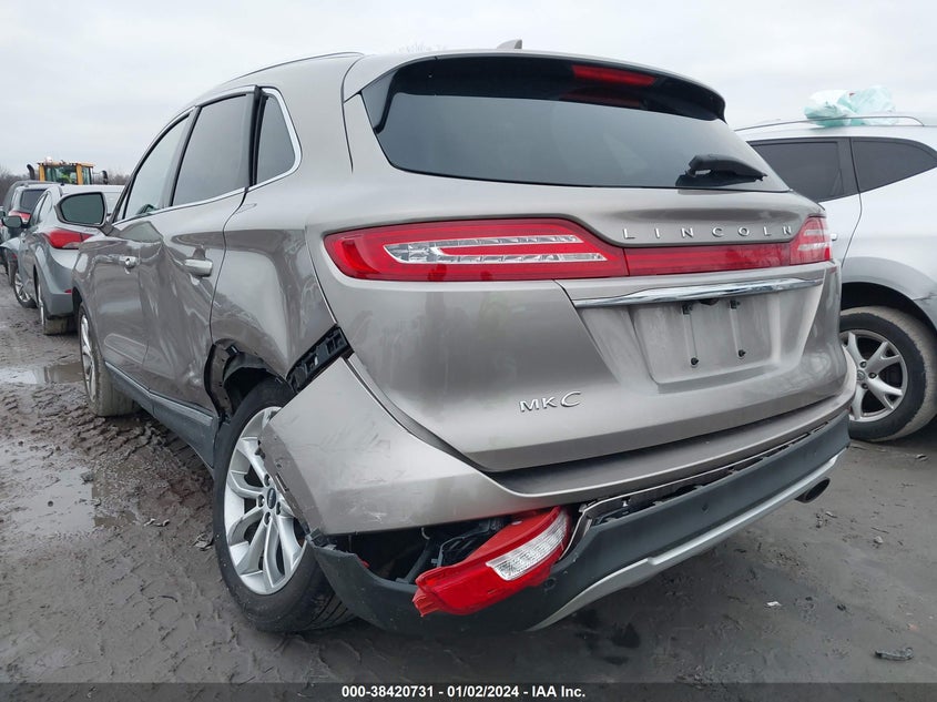 VIN 5LMCJ2C99KUL46889 2019 LINCOLN MKC SELECT