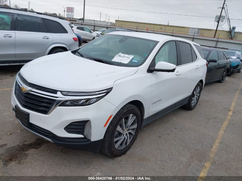 2022 CHEVROLET EQUINOX LT - 3GNAXKEV8NL259692