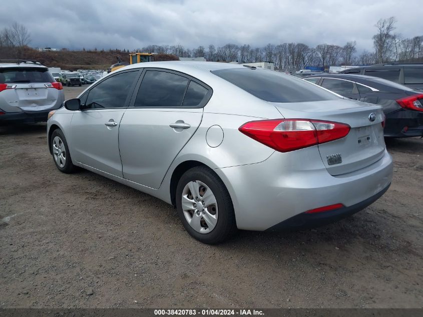 2015 KIA FORTE LX - KNAFK4A63F5292377