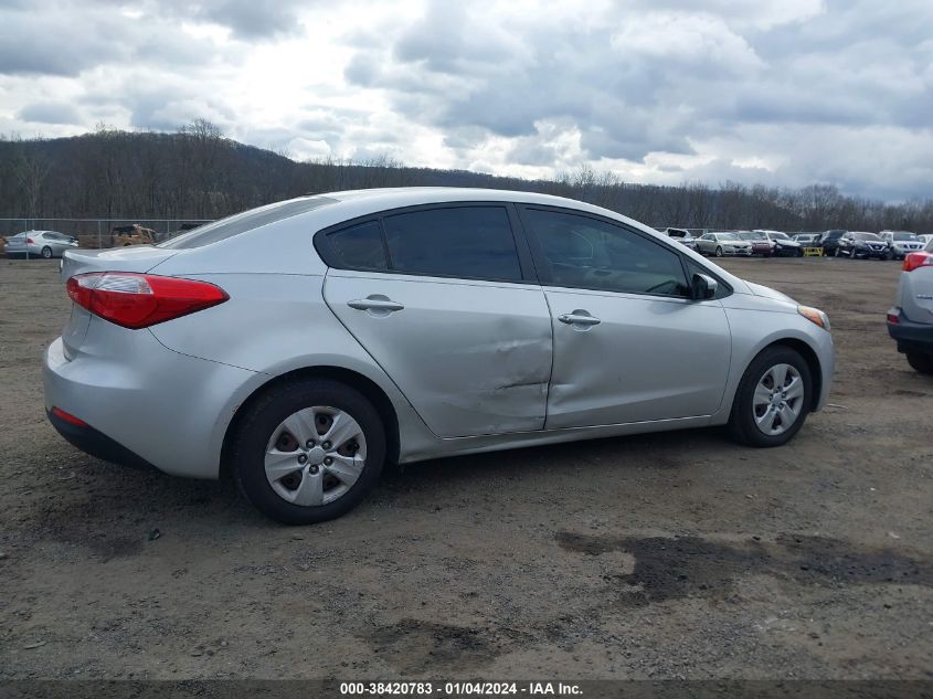 2015 KIA FORTE LX - KNAFK4A63F5292377