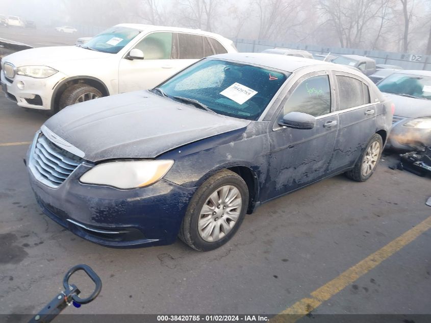 2014 CHRYSLER 200 LX - 1C3CCBAG0EN103574