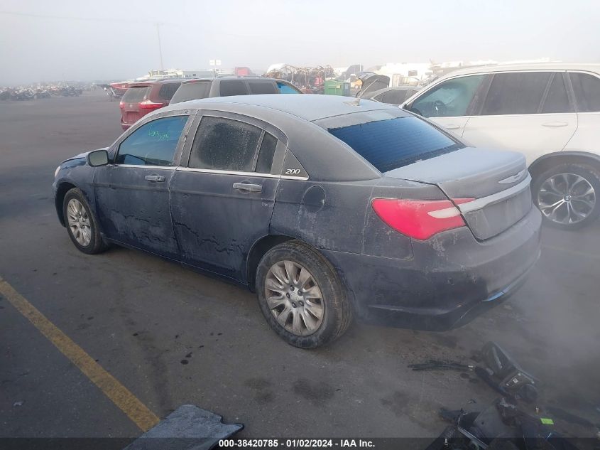 2014 CHRYSLER 200 LX - 1C3CCBAG0EN103574