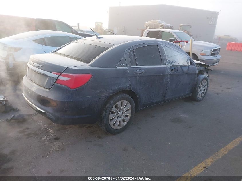 2014 CHRYSLER 200 LX - 1C3CCBAG0EN103574