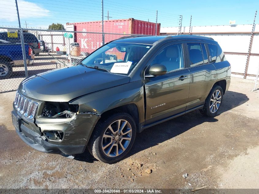 2016 JEEP COMPASS HIGH ALTITUDE EDITION - 1C4NJCEA3GD547224