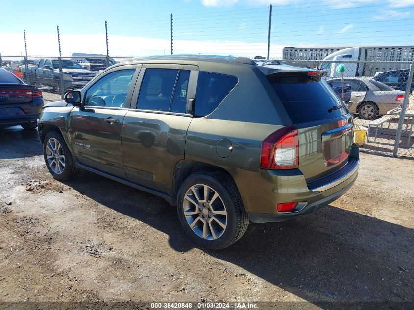 2016 JEEP COMPASS HIGH ALTITUDE EDITION - 1C4NJCEA3GD547224