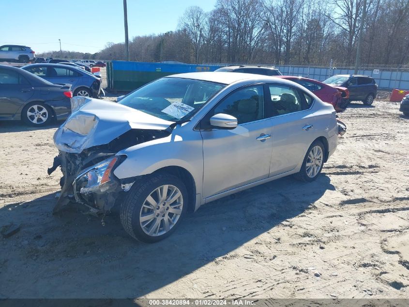 2013 NISSAN SENTRA SL - 3N1AB7AP2DL668624