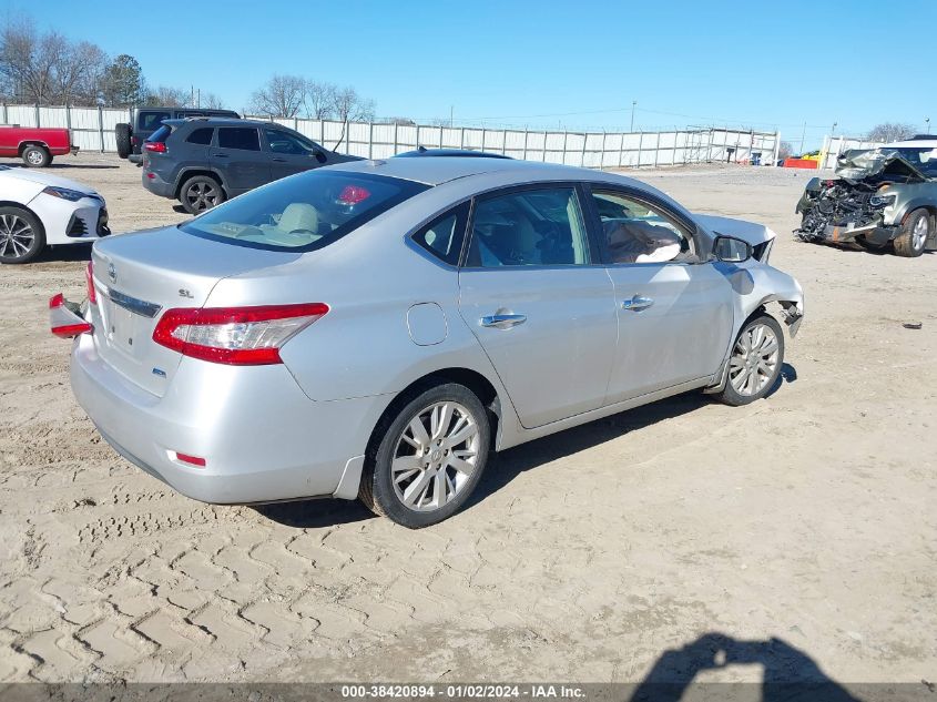 2013 NISSAN SENTRA SL - 3N1AB7AP2DL668624
