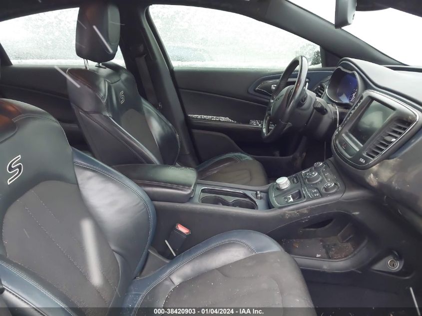 2015 CHRYSLER 200 S - 1C3CCCBG0FN638393