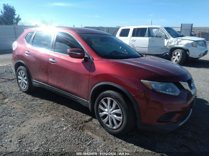 2015 NISSAN ROGUE S - KNMAT2MT7FP582142