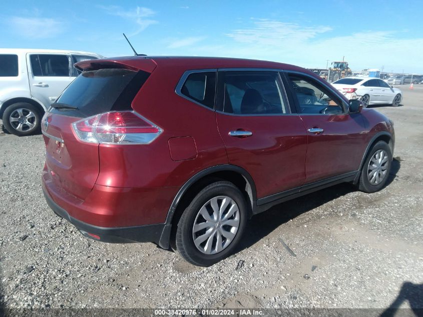 2015 NISSAN ROGUE S - KNMAT2MT7FP582142