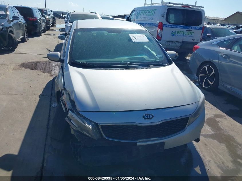 2017 KIA FORTE LX - 3KPFK4A76HE061878