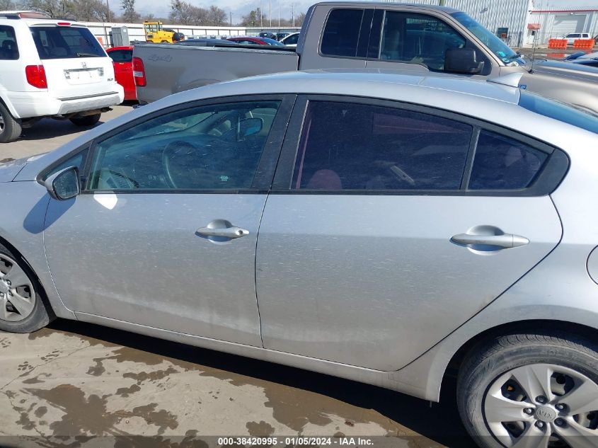 2017 KIA FORTE LX - 3KPFK4A76HE061878