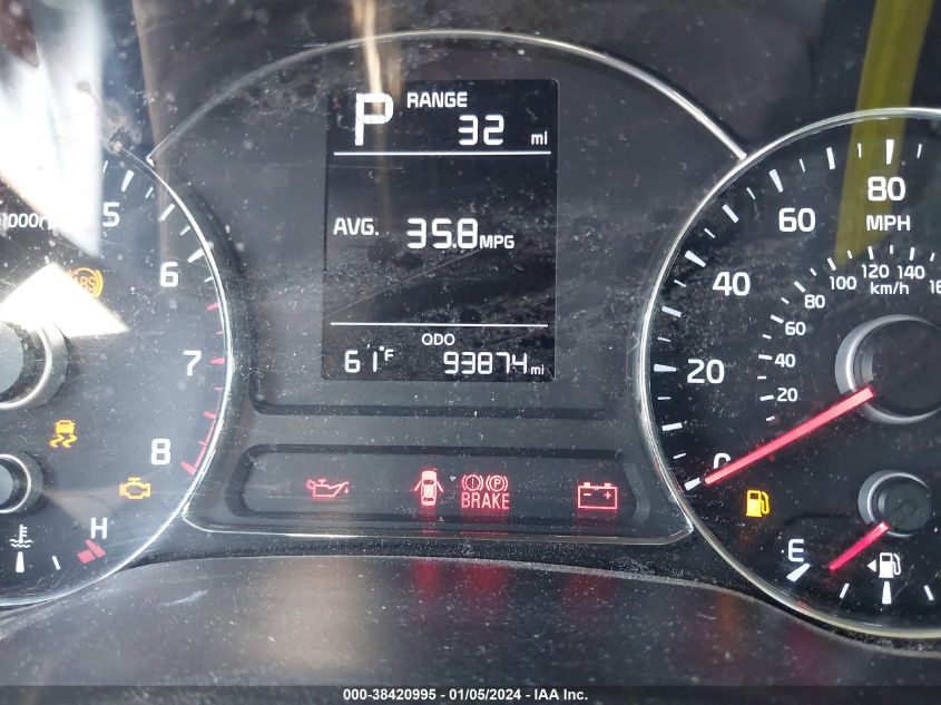 2017 KIA FORTE LX - 3KPFK4A76HE061878