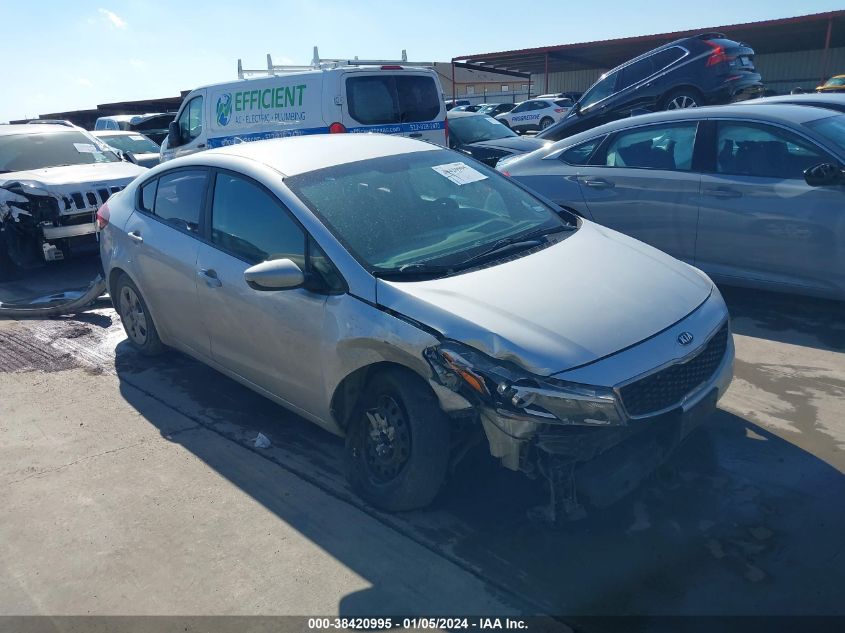 2017 KIA FORTE LX - 3KPFK4A76HE061878