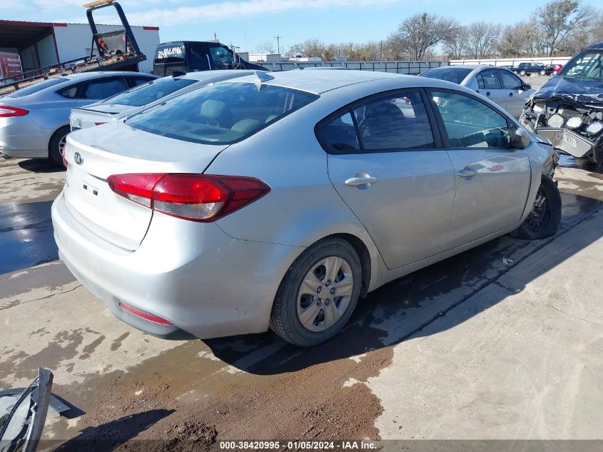 2017 KIA FORTE LX - 3KPFK4A76HE061878