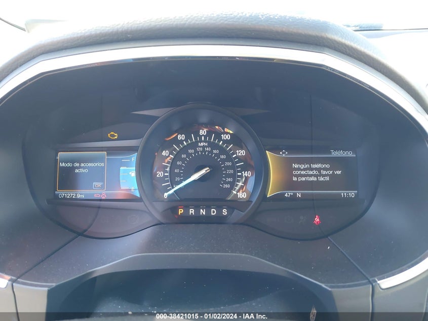 VIN 2FMPK3K90LBA53558 2020 FORD EDGE TITANIUM