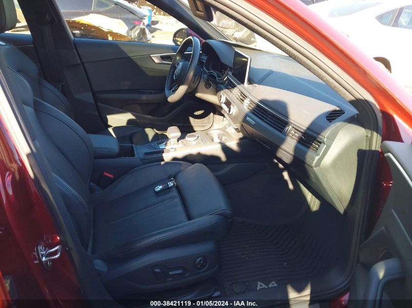2018 AUDI A4 PREMIUM PLUS - WAUENAF41JA035162