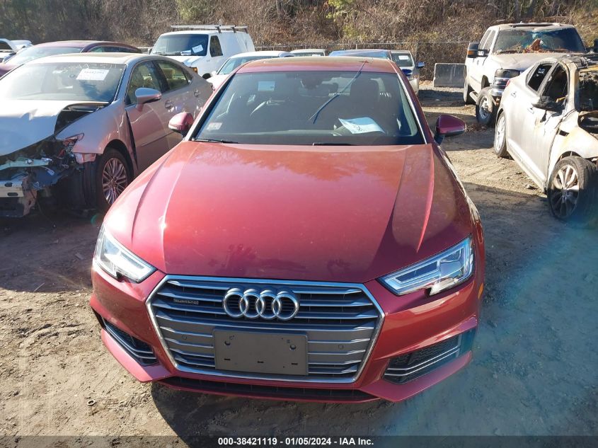 2018 AUDI A4 PREMIUM PLUS - WAUENAF41JA035162