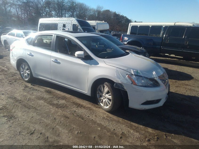 2013 NISSAN SENTRA SL - 3N1AB7AP0DL637565