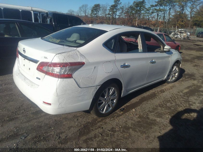 2013 NISSAN SENTRA SL - 3N1AB7AP0DL637565