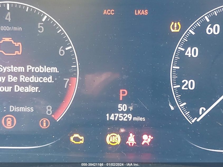 2018 HONDA ACCORD TOURING - 1HGCV2F96JA038300