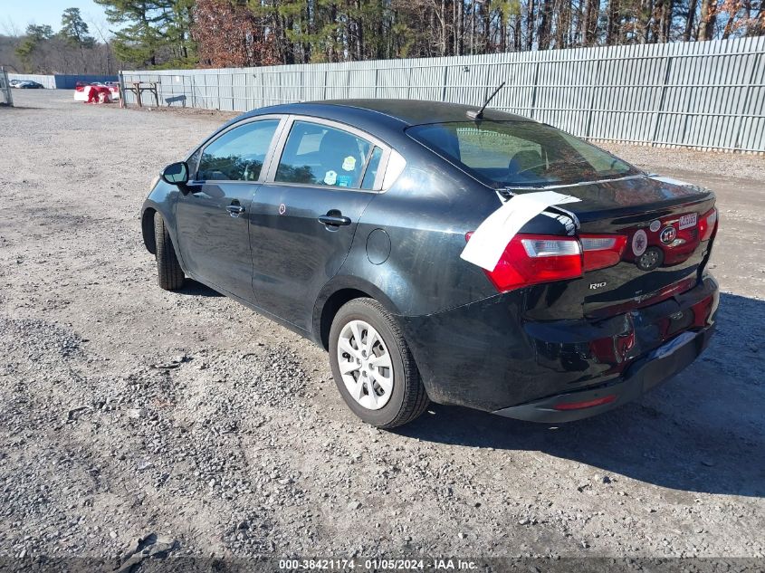 2015 KIA RIO LX - KNADM4A36F6437638