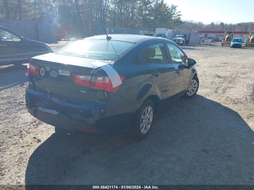 2015 KIA RIO LX - KNADM4A36F6437638