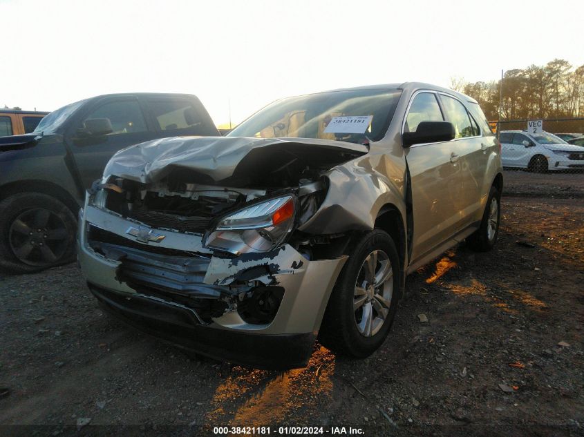 2015 CHEVROLET EQUINOX LS - 2GNALAEK8F1134626