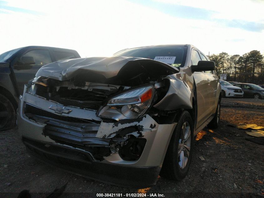 2015 CHEVROLET EQUINOX LS - 2GNALAEK8F1134626