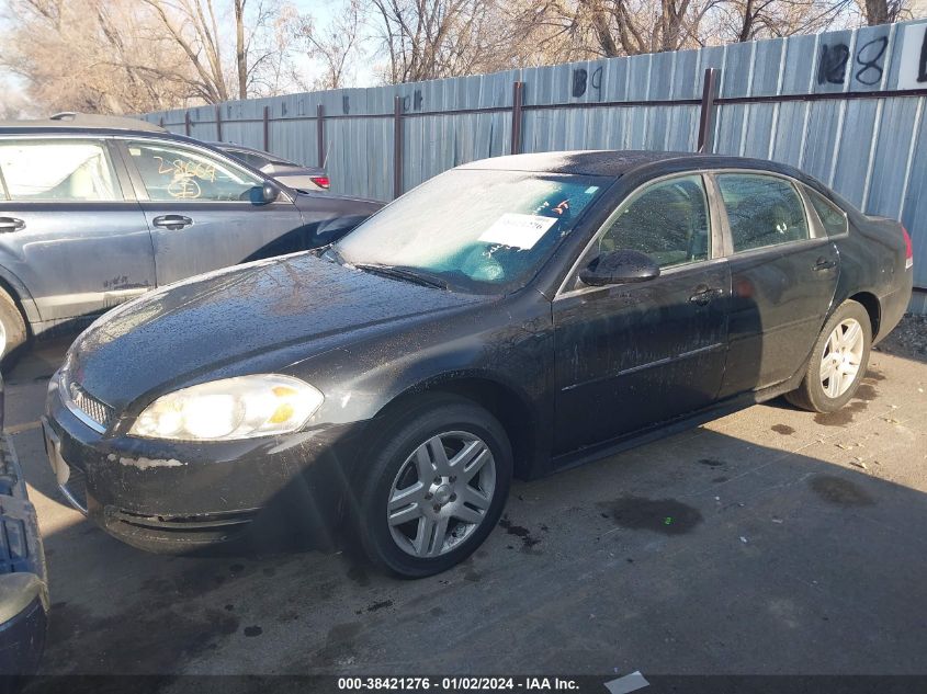 2013 CHEVROLET IMPALA LT - 2G1WG5E35D1216192