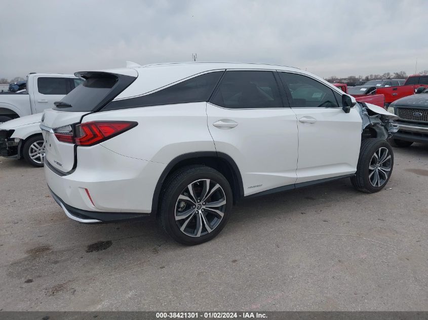 2021 LEXUS RX 450HL JTJHGKFAXM2019544