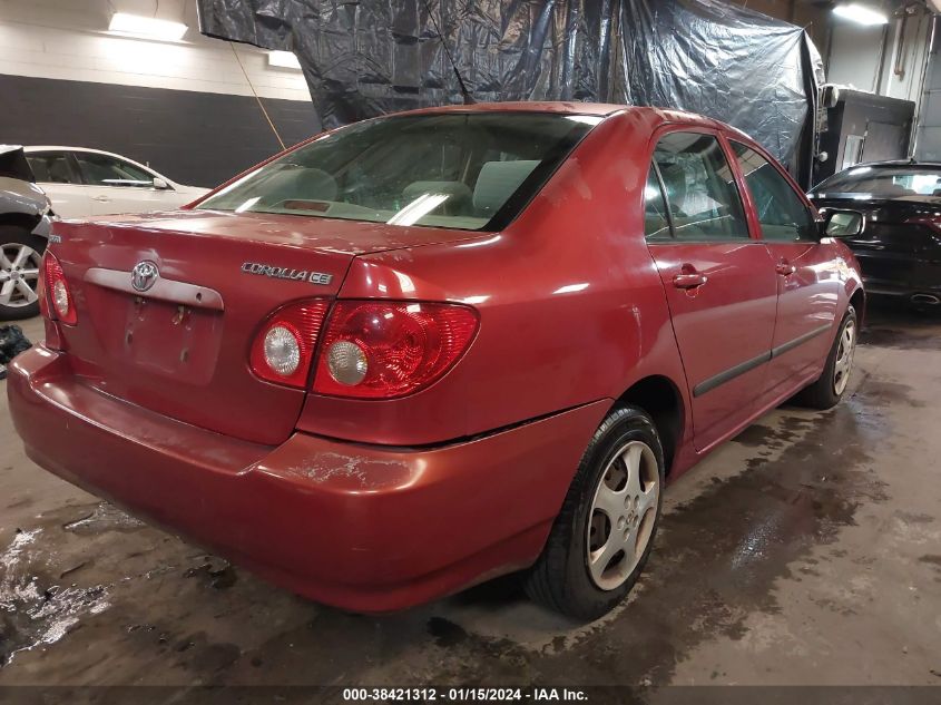 JTDBR32E760094542 | 2006 TOYOTA COROLLA