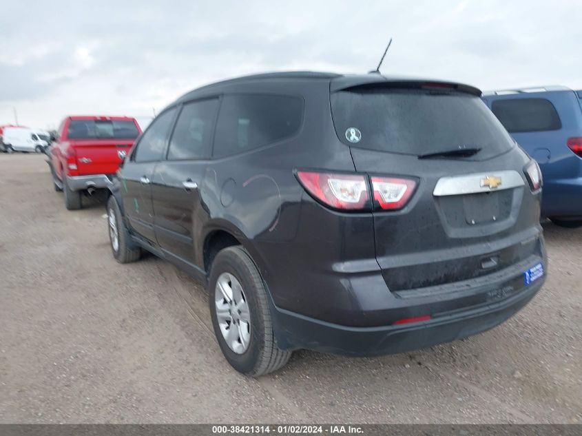 2015 CHEVROLET TRAVERSE LS - 1GNKRFKDXFJ376104