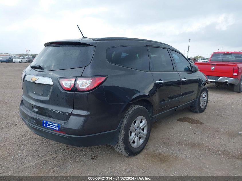 2015 CHEVROLET TRAVERSE LS - 1GNKRFKDXFJ376104